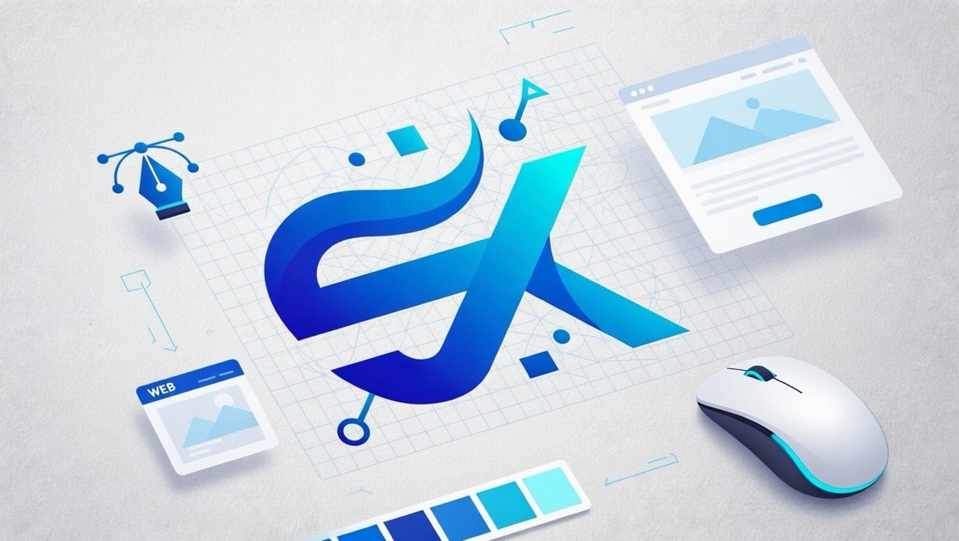 SK Digital Design branding